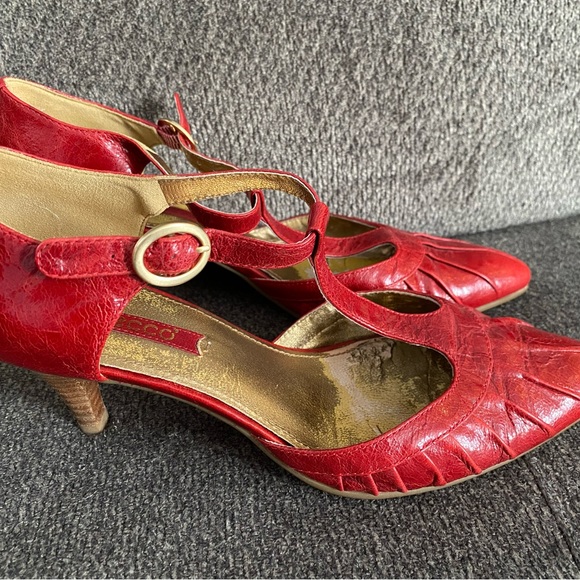 ECCO Red Leather shoes - Picture 4 of 4